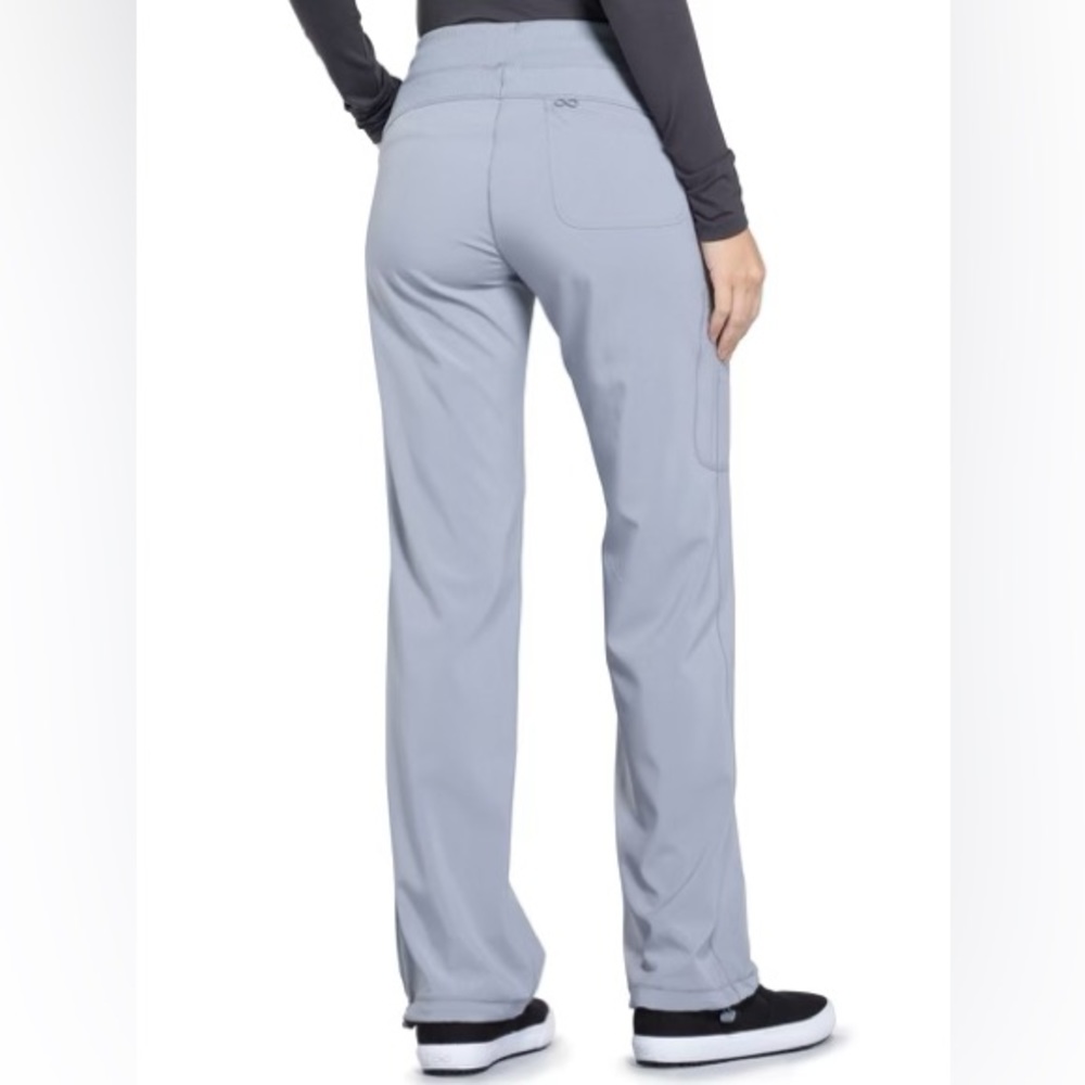 Infinity By Cherokee Straight Leg Drawstring Cargo Scrub Pants | SP - Picture 3 of 10